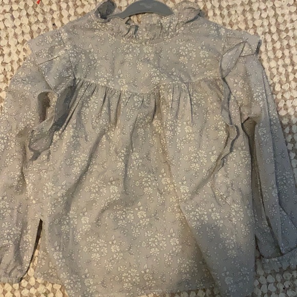 Petits Vilains Other - Petits Vilains Ruffle Floral Blouse